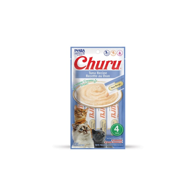 CHURU CAT SNACK TONNO 4 X 14 GR