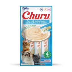 CHURU CAT SNACK TONNO E CAPASANTA 4 X 14 GR