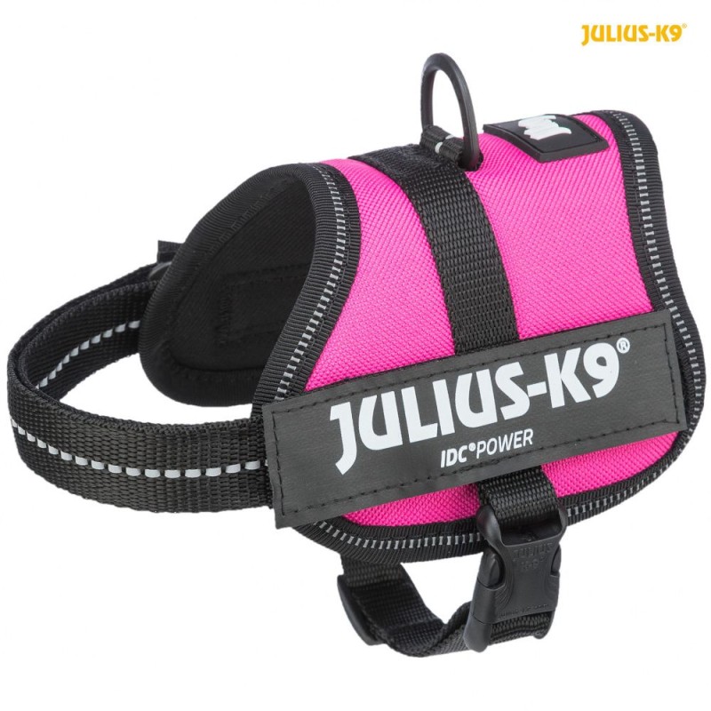 JULIUS K9 PETTORINA MINI M 51-67CM FUCSIA