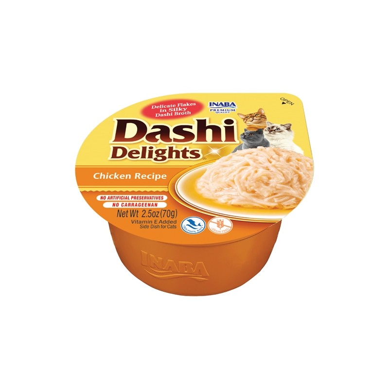 DASHI DELIGHTS CAT POLLO CUP 70 GR