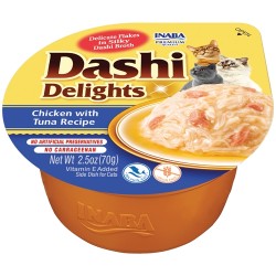 DASHI DELIGHTS CAT POLLO E TONNO CUP 70 GR