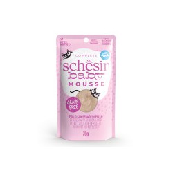 SCHESIR GATTO BABY MOUSSE POLLO BUSTINA 70 GR