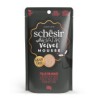 SCHESIR GATTO AFTER DARK VELVET POLLO E MANZO BUSTINA 80 GR