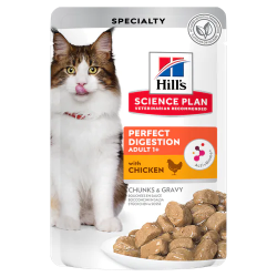 HILLS GATTO PERFECT DIGESTION POLLO BUSTINA 85 GR