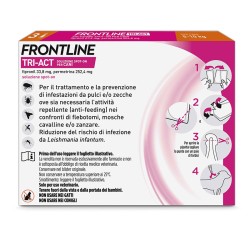 FRONTLINE TRI ACT 5-10 KG 3 PIPETTE