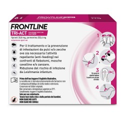 FRONTLINE TRI ACT 2-5 KG 6 PIPETTE