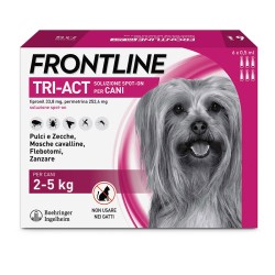 FRONTLINE TRI ACT 2-5 KG 6 PIPETTE