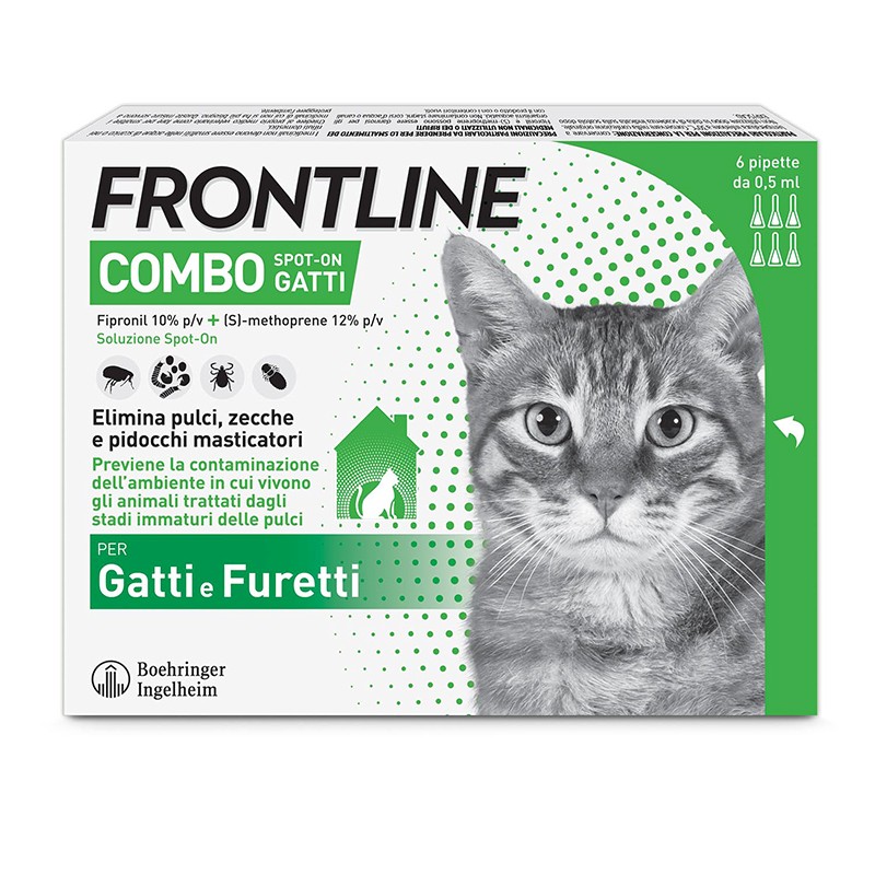 FRONTLINE COMBO GATTO 6 PIPETTE