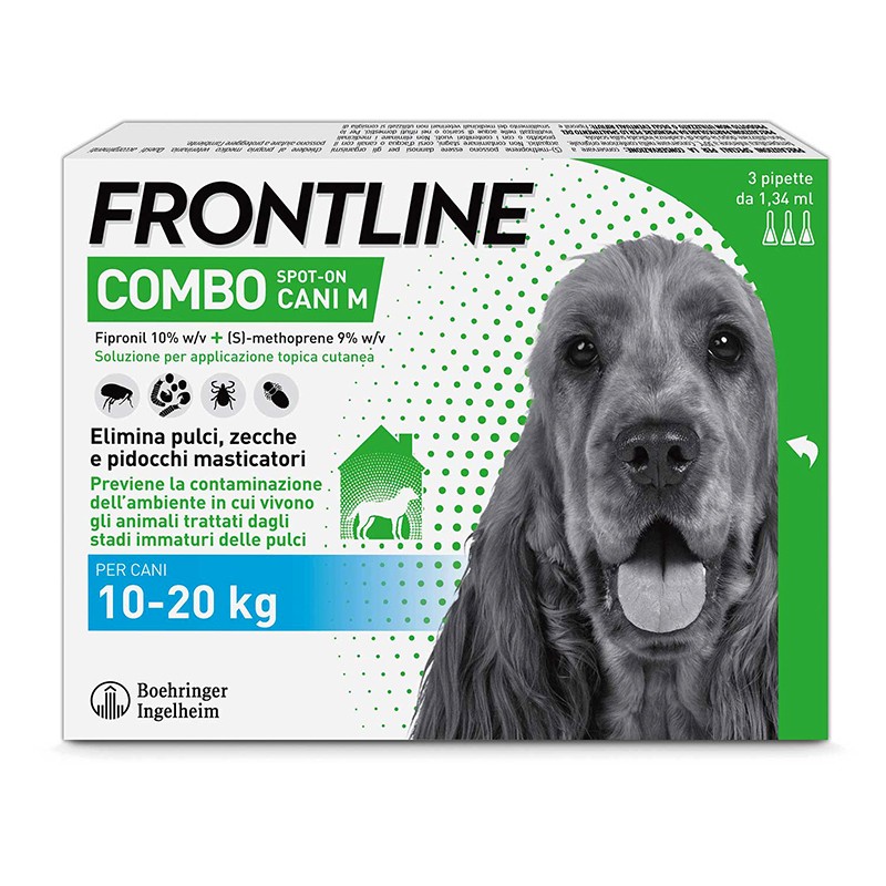 FRONTLINE COMBO CANE 10-20 KG 3 PIPETTE