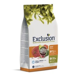 EXCLUSION DOG MEDITERRANEO MANZO PUPPY SMALL 7 KG