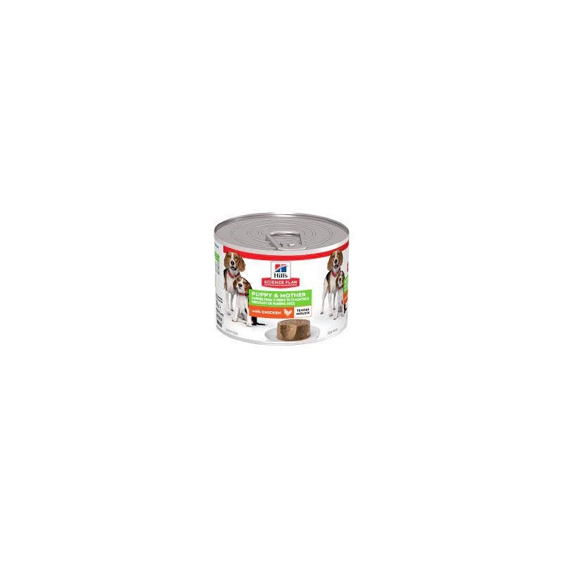 HILLS CANE PUPPY & MOTHER MOUSSE 200 GR