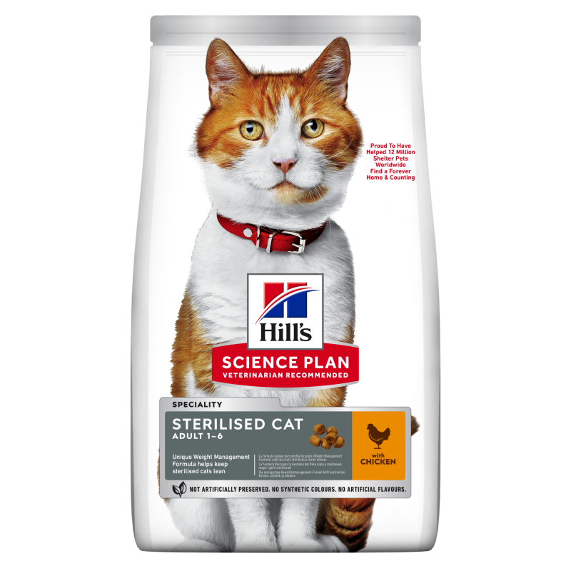 HILLS GATTO STERILIZED POLLO 3 KG