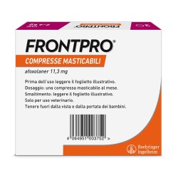 FRONTPRO CANE 2-4 KG 11,3 MG 3 CPR