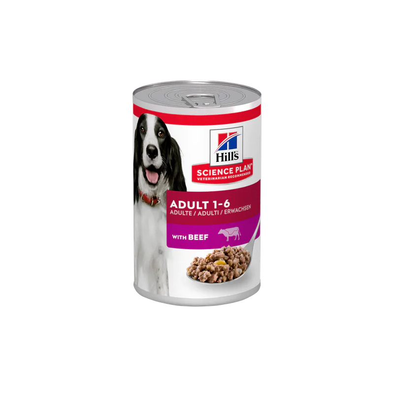 HILLS CANE ADULT MANZO LATTINA 370 GR