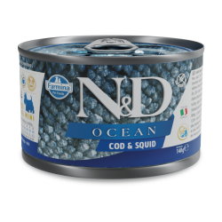 ND DOG OCEAN MERLUZZO E CALAMARO 140 GR