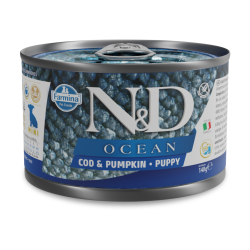 ND DOG OCEAN MERLUZZO E ZUCCA PUPPY 140 GR