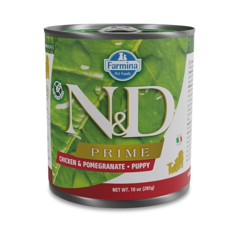 ND DOG PRIME POLLO E MELOGRANO PUPPY 285 GR