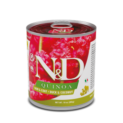 ND DOG QUINOA ANATRA E COCCO 285 GR