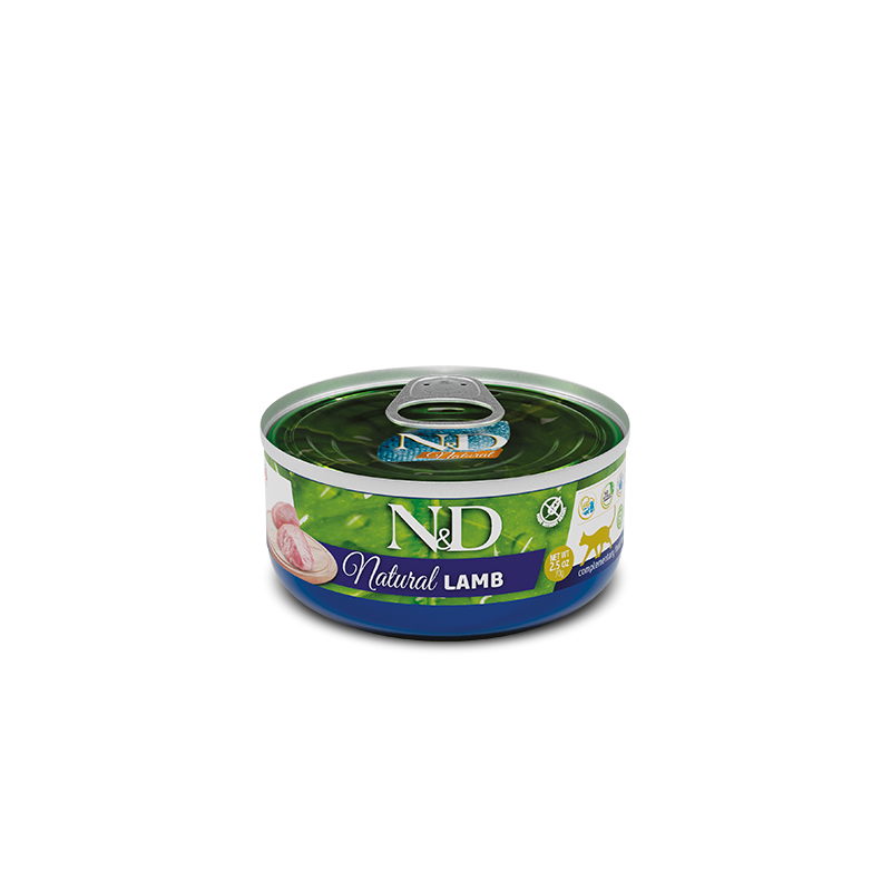 ND CAT NATURAL AGNELLO 70 GR