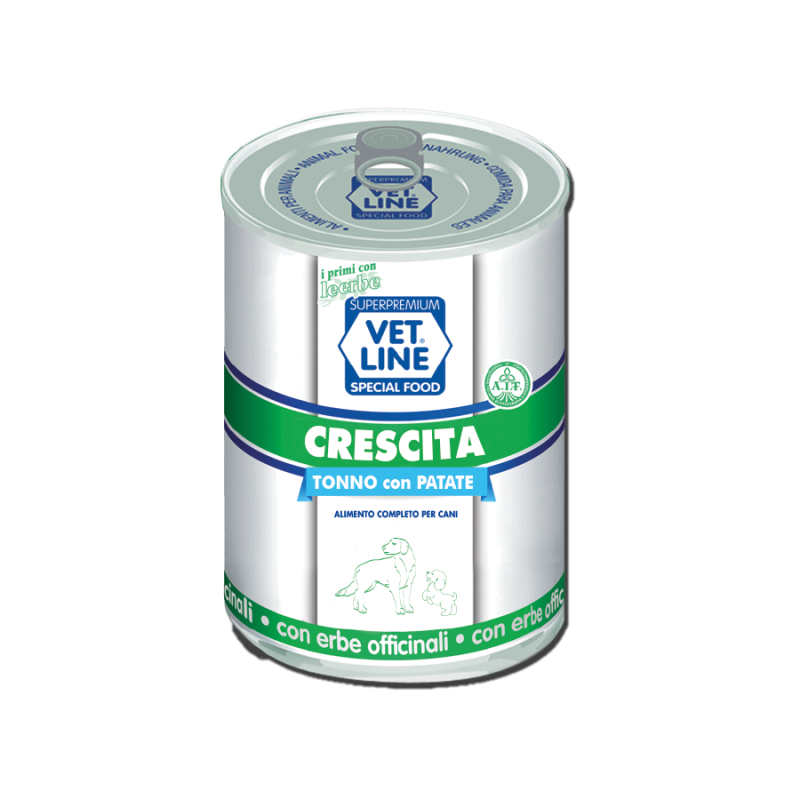 VET LINE CRESCITA TONNO 400 GR