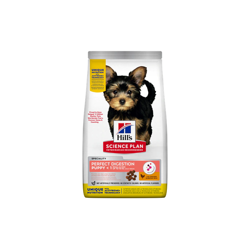 HILLS CANE PERFECT DIGESTION PUPPY SMALL & MINI 1,5 KG