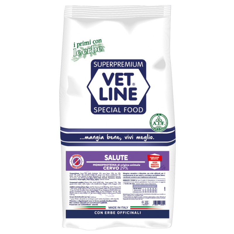 VET LINE SALUTE MEDIO MAXI CERVO 12,5 KG