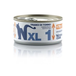 NATURAL CODE GATTO TRANCI DI TONNO LATTINA 170 GR