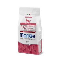 MONGE CAT STERILIZED MANZO 1,5 KG