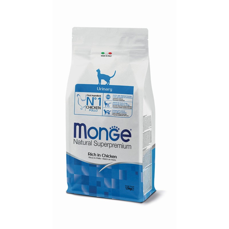 MONGE CAT URINARY 1,5 KG