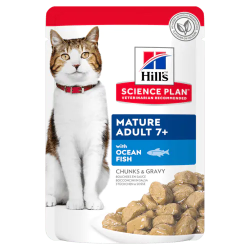 HILLS GATTO MATURE PESCE BUSTINA 85 GR