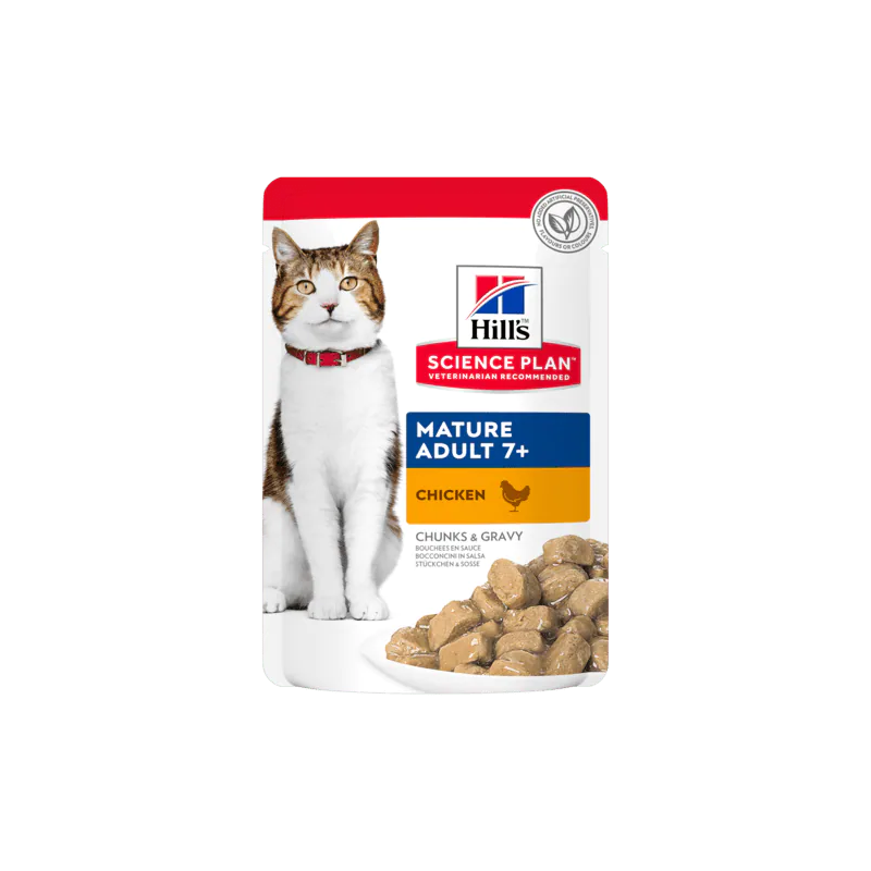 HILLS GATTO MATURE POLLO BUSTINA 85 GR