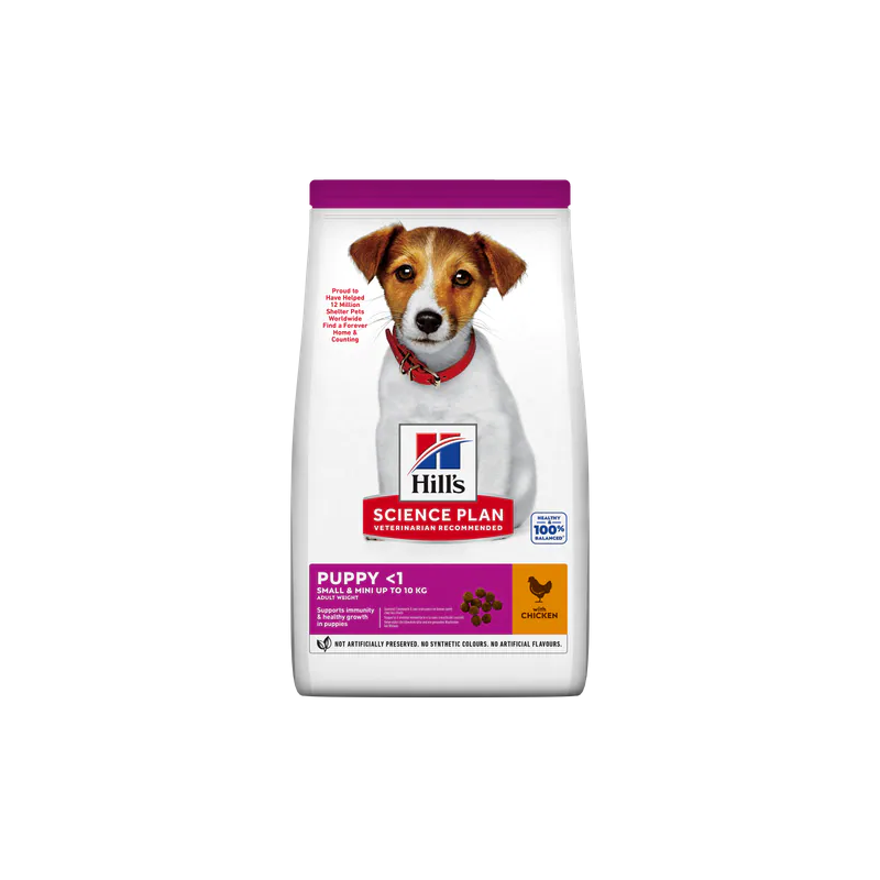 HILLS CANE PUPPY SMALL & MINI POLLO 1,5 KG