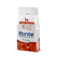 MONGE CAT SENIOR POLLO 1,5 KG