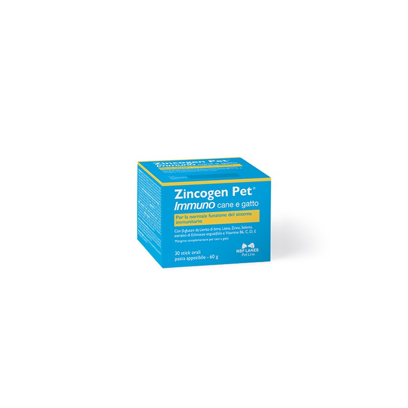ZINCOGEN PET IMMUNO CANE E GATTO PASTA 60 GR