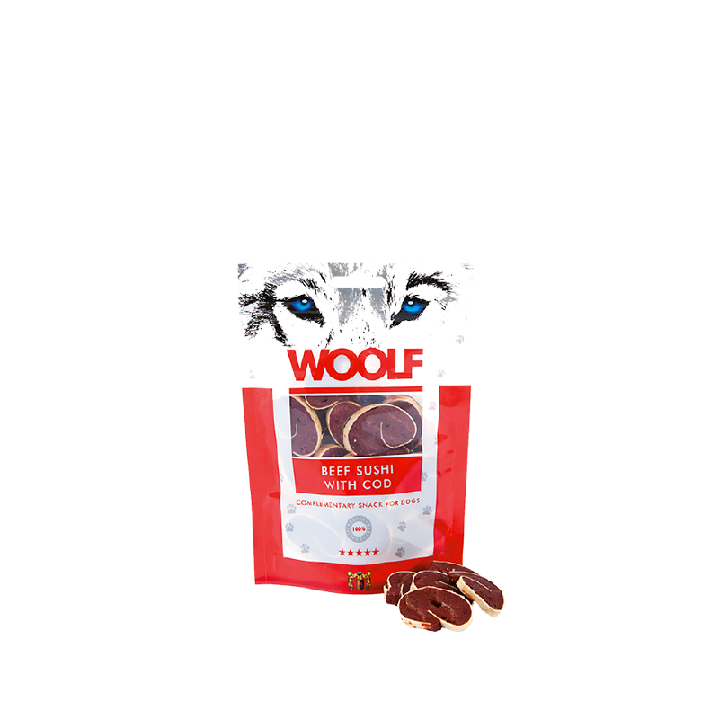 WOOLF SANDWICH DI MANZO E MERLUZZO 100 GR