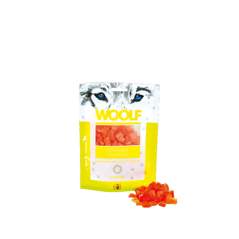 WOOLF BOCCONCINI DI POLLO 100 GR