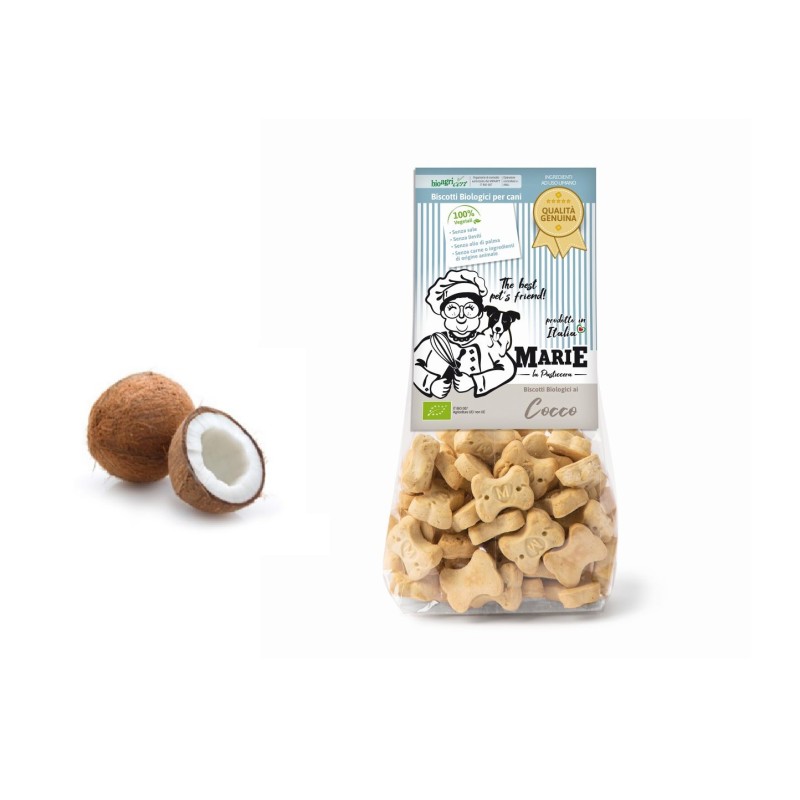 BISCOTTO BIOLOGICO AL COCCO 210 GR