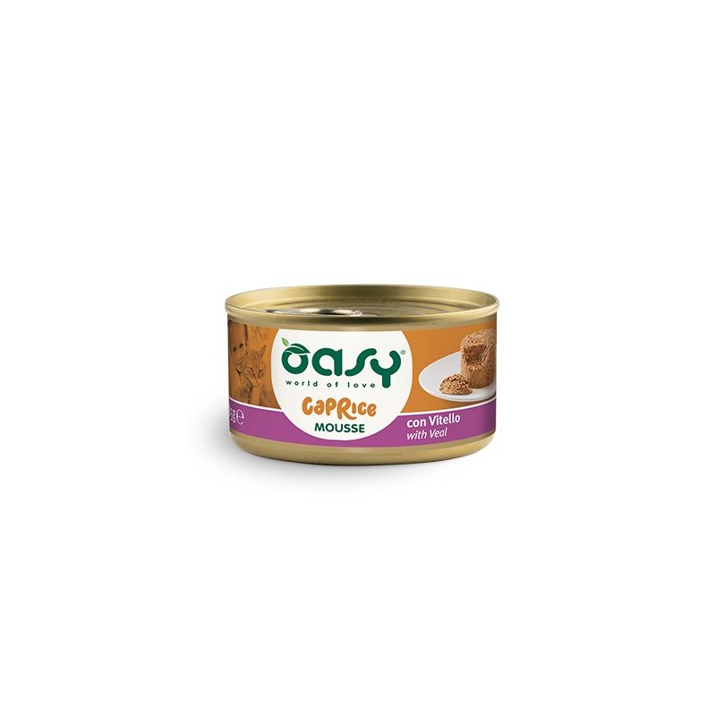 OASY CAT CAPRICE MOUSSE VITELLO LATTINA 85 GR