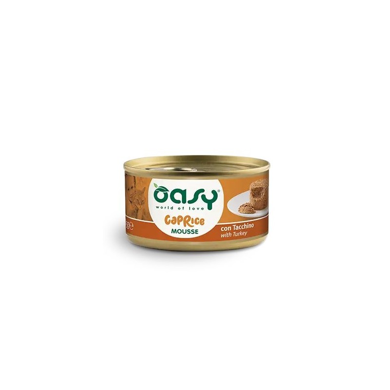 OASY CAT CAPRICE MOUSSE TACCHINO LATTINA 85 GR