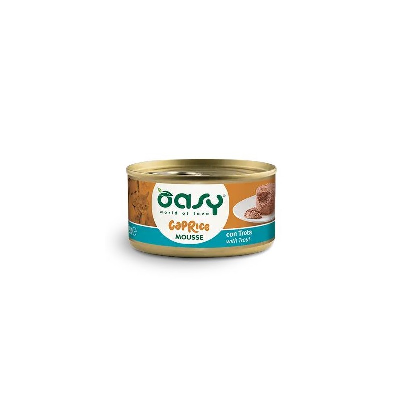 OASY CAT CAPRICE MOUSSE TROTA LATTINA 85 GR