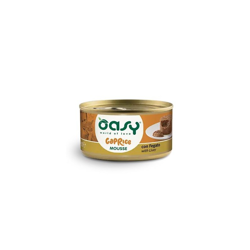 OASY CAT CAPRICE MOUSSE FEGATO LATTINA 85 GR