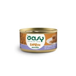 OASY CAT CAPRICE MOUSSE GATTINI POLLO LATTINA 85 GR