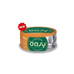 OASY CAT MORE LOVE POLLO E FORMAGGIO LATTINA 70 GR