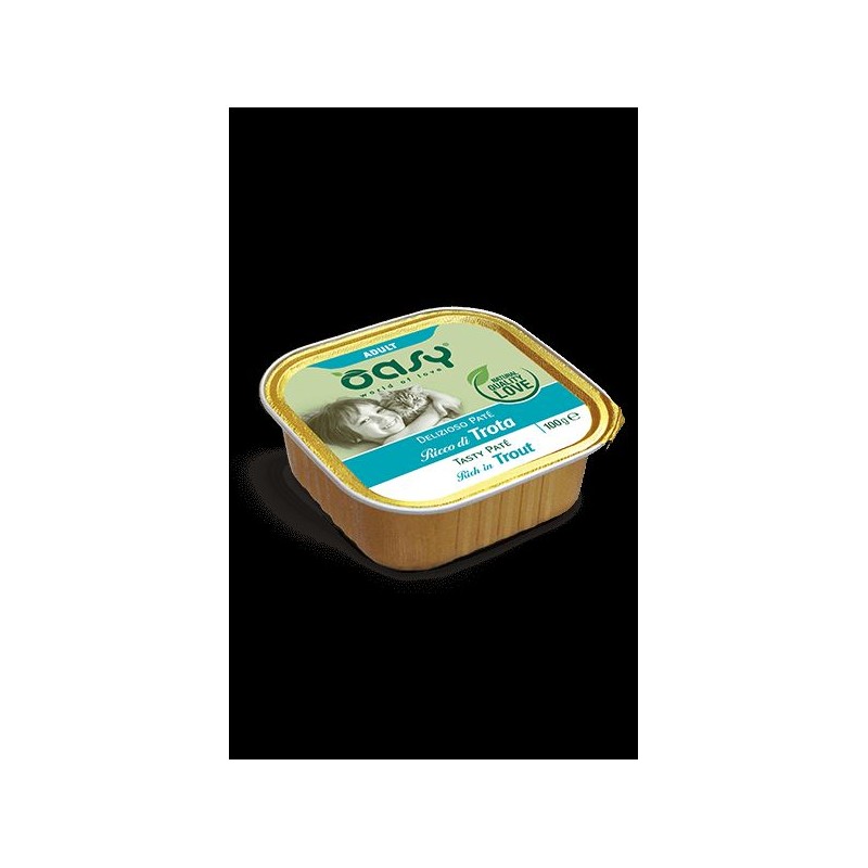 OASY CAT PATE' ADULT TROTA VASCHETTA 100 GR
