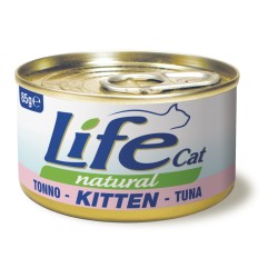 LIFE CAT KITTEN TONNO LATTINA 85 GR