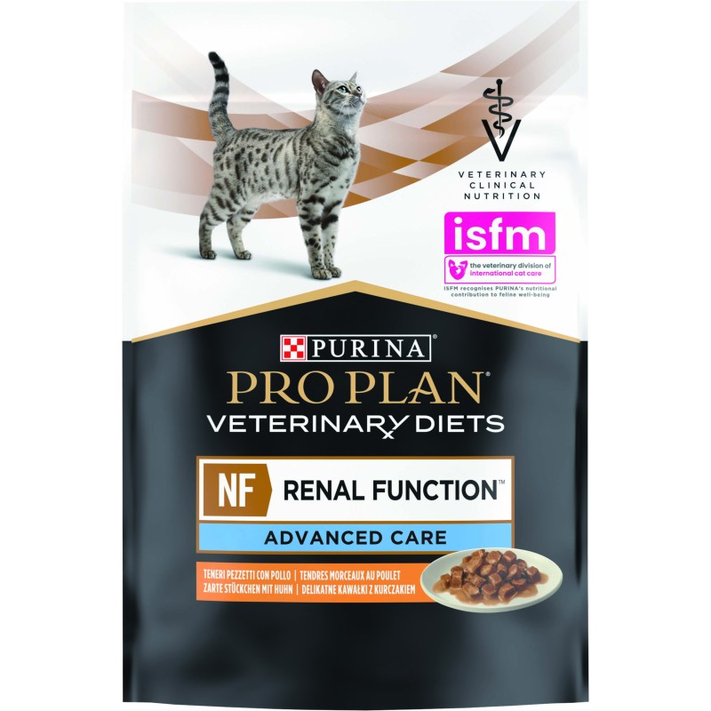 PRO PLAN CAT DIET NF RENAL POLLO BUSTINA 85 GR