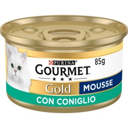 GOURMET GOLD MOUSSE CONIGLIO 85 GR