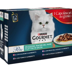 GOURMET PERLE MULTIPACK MIX IN SALSA 12 BUSTE DA 85 GR