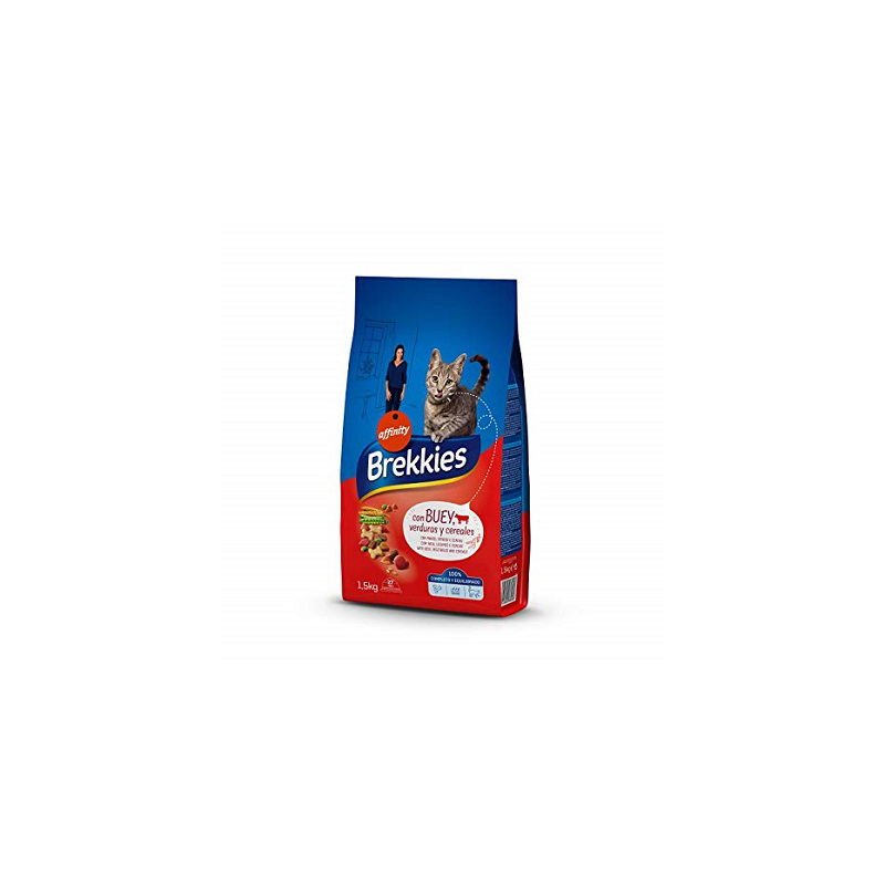 BREKKIES CAT ADULT MIX MANZO 1,5 KG