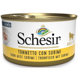 SCHESIR GATTO TONNO E SURIMI LATTINA 85 GR